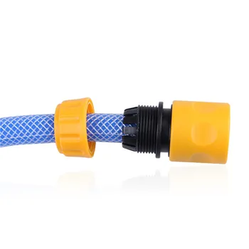 

6Pcs / Set Plastic 1/2 Quick Connector Anti-Reflux Irrigation Quick Water Connector Gardening Watering Car Wash Pipe Fittings