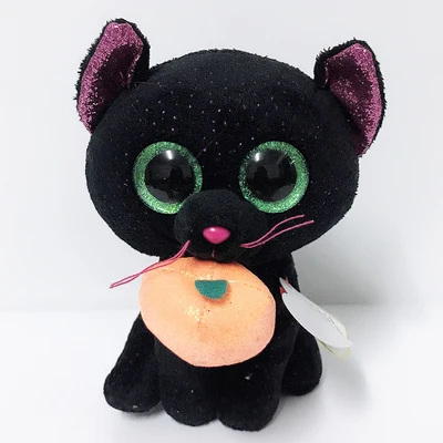 Ty Stuffed & Plush Freedom The Black Cat Toy 15cm