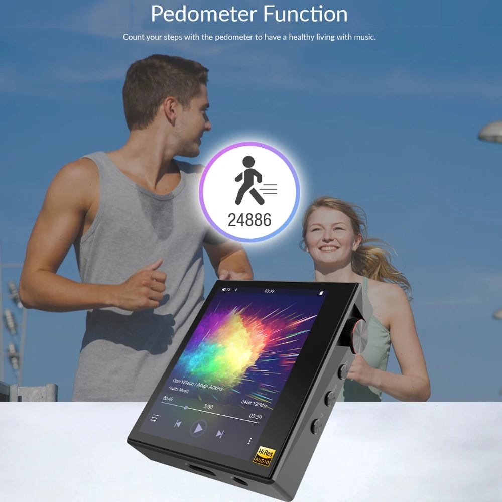 Mp3 плееры Hidizs AP80 Hi Res Bluetooth HIFI Music ES9218P LDAC USB DAC DSD 64/128 FM Radio HibyLink FLAC DAP|MP3-плееры| |