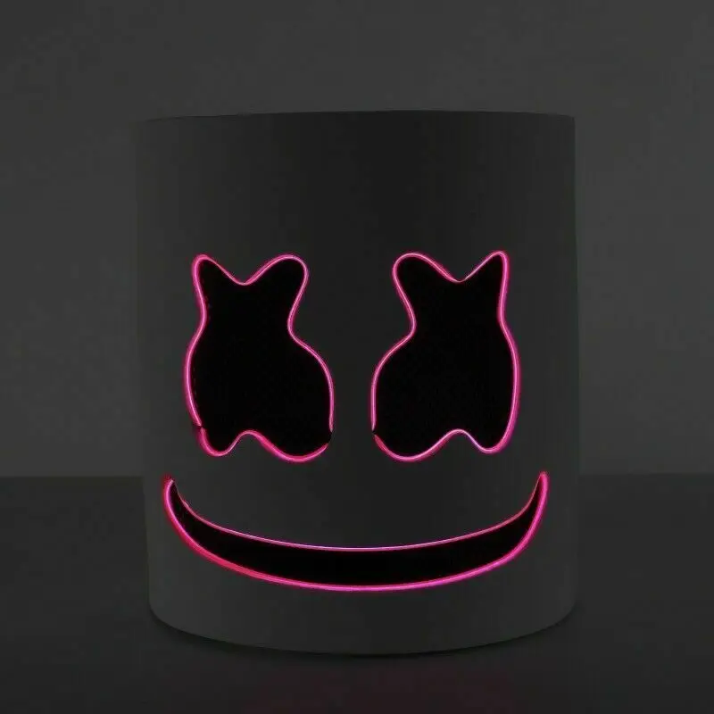 DIY 8 цветов светодиодный EVA вечерние маска ужасов Полный головной шлем хэллоуин пасха Косплей DJ Бар музыка реквизит супер Косплей домашние инструменты