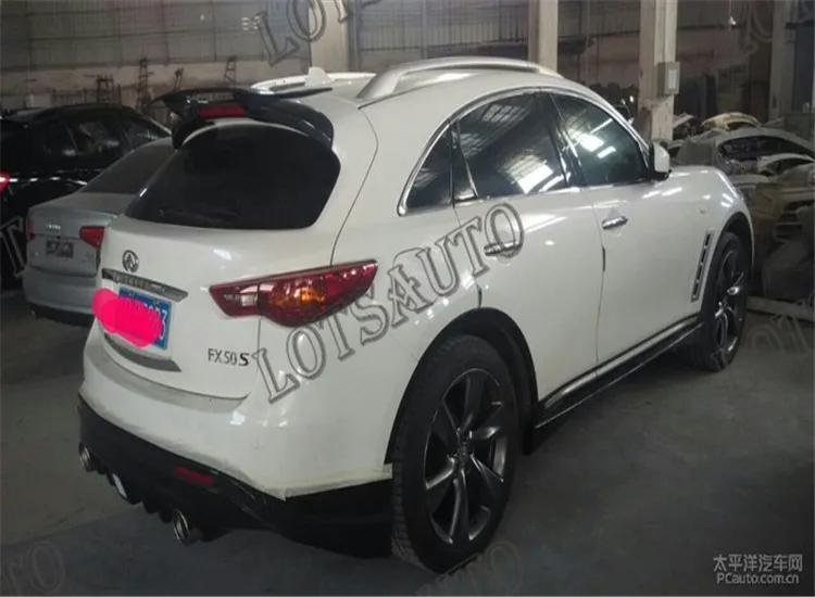 Высококачественные автомобильные аксессуары из углеродного волокна для Infiniti FX, спойлер из углеродного волокна, автомобильный спойлер