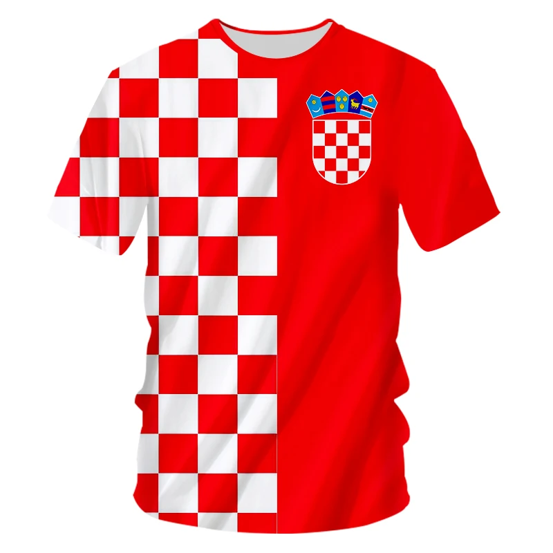 S 7XL Custom T shirt Men/Women Croatia 