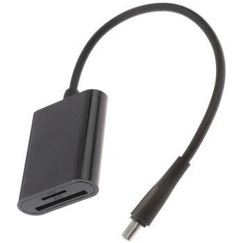 

2 in 1 Card Reader Adapter OTG Type C Cable SD/ TF Camera Connection Smart Memory Card for PC Camera Type-C Port