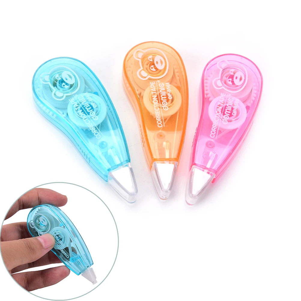 Correction Tape Useful Mini Double Sided Adhesive Roller Glue Dot Liner Petit Disposable Size:5mm*6m | Канцтовары для офиса и