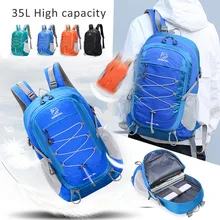 Спортивные Складные рюкзаки на открытом воздухе, водонепроницаемая легкая сумка для велоспорта, кемпинга, походов, рюкзак для ежедневного путешествия, большие нейлоновые сумки