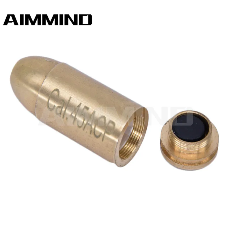 Лазерный Boresighter 45ACP Red Dot прицел пистолет отверстие прицел Лазерные патроны, лазерная пуля, лазерный картридж для пистолета, обучение стрельбе