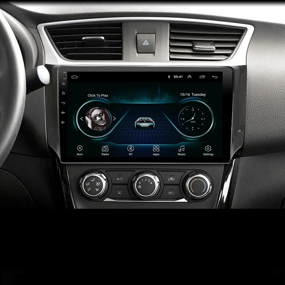 4G LTE Android 8,1 для NISSAN Sylphy 2008 2009 2010 2011 2012 Мультимедиа Стерео DVD плеер автомобиля навигация GPS радио