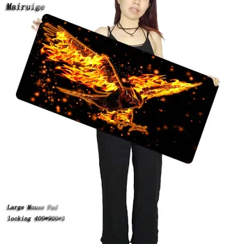 

Fire Birds Animal Style Durable Large Mousepad Soft Rubber Desk Mice Mat Gamer Gaming Speed Pc Computer Mouse Pads