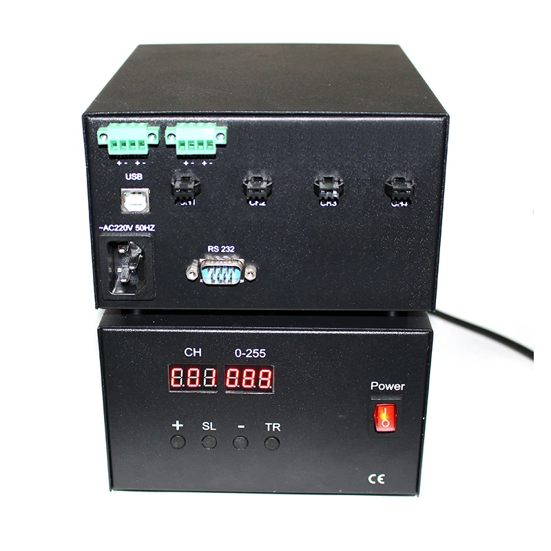 4 channel digital point light source controller 232 USB LED power