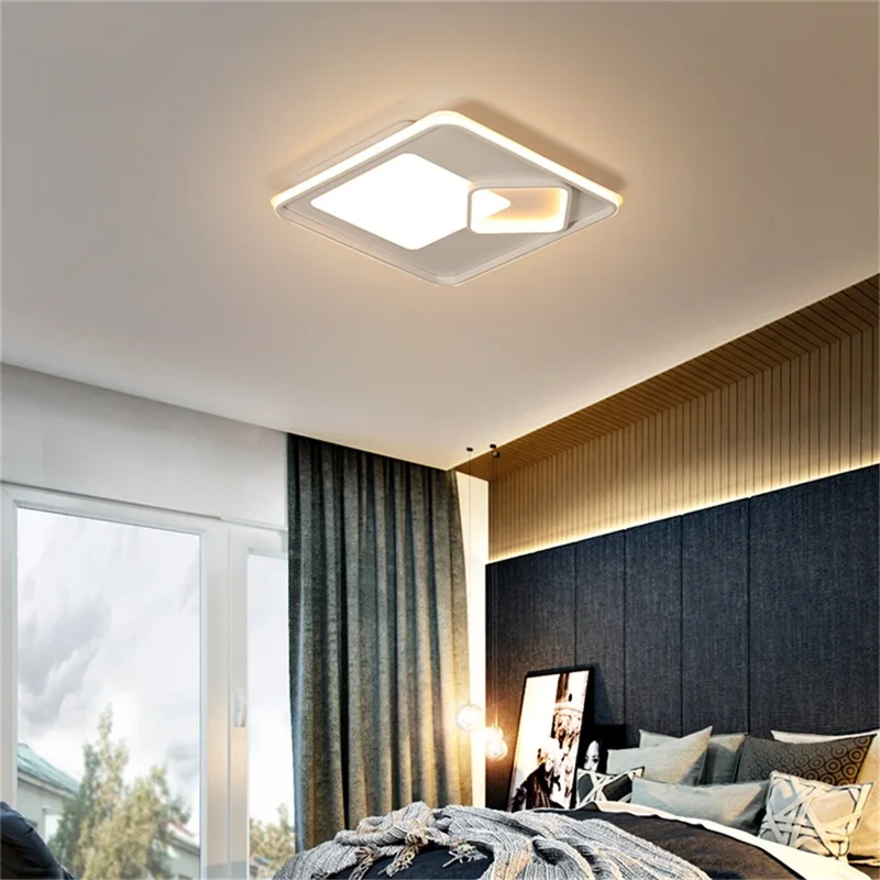 Luminárias de Teto com Controle Decorativo para Casa Dlmh Remoto Regulável Moderno Sala Estar Jantar Quarto 220v 110v 3 sala de jantar e quarto com 220v e 110v.