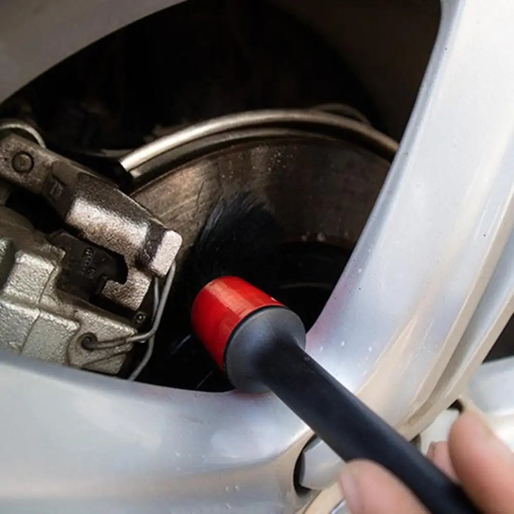 Инструмент для чистки автомобиля 5 шт. натуральный кабан волос набор кистей