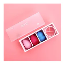 3+ 1 мини-пуховка набор для смузи Смешанная губка-тыква комплект сухой и влажной губки для макияжа инструменты для красоты Тыква набор яиц для массажа дропшиппинг