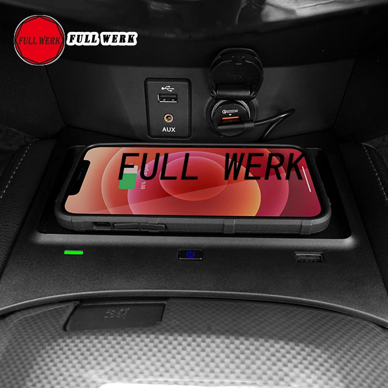 1pc Car Wireless Charger For Nissan Xtrail 20142021 Qashqai 20162018