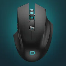 250 Гц Профессиональная Беспроводная игровая мышь 2400 dpi USB мышь Регулируемая оптическая компьютерная мышь эргономичная мышь для ноутбука ПК мышь