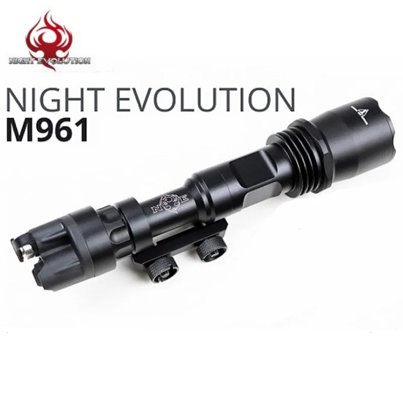 Night Evolution Airsoft M961 тактический фонарь для ружья Охота фонарик Softair Linterna фонарик винтовка Arma оружейный фонарь NE04009