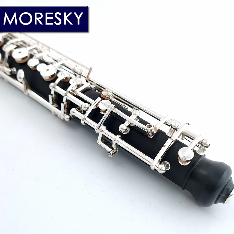 MORESKY Professional C Key Oboe Full-Automatic Silver Plated Keys