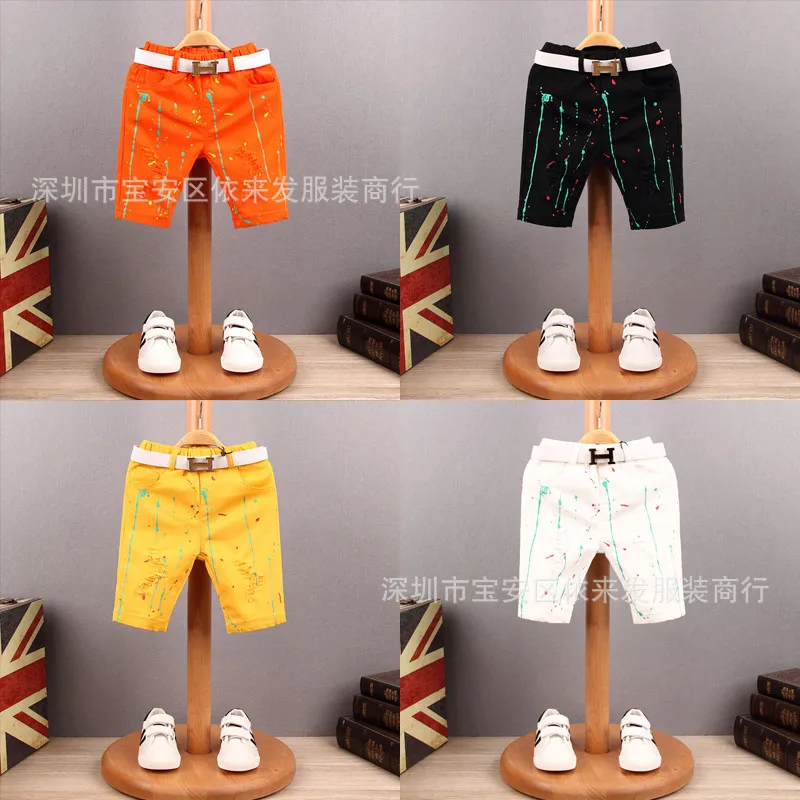 Новинка года; сезон лето; одежда для маленьких детей; брюки с хлопковой подкладкой; повседневные шорты для детей