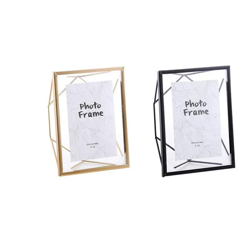 6 дюймовая железная фоторамка ажурная подставка для дисплея держатель