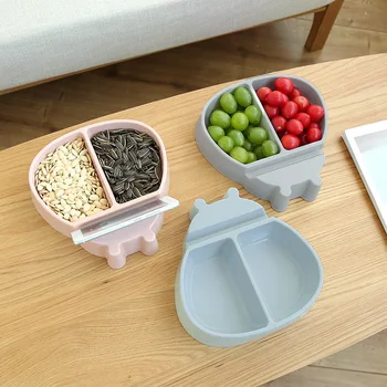 

Lazy Mango Melon Artifact Home Living Room Creative Multi-function Snack Plate Dried Fruit Plate with Mobile Phone Bracket c
