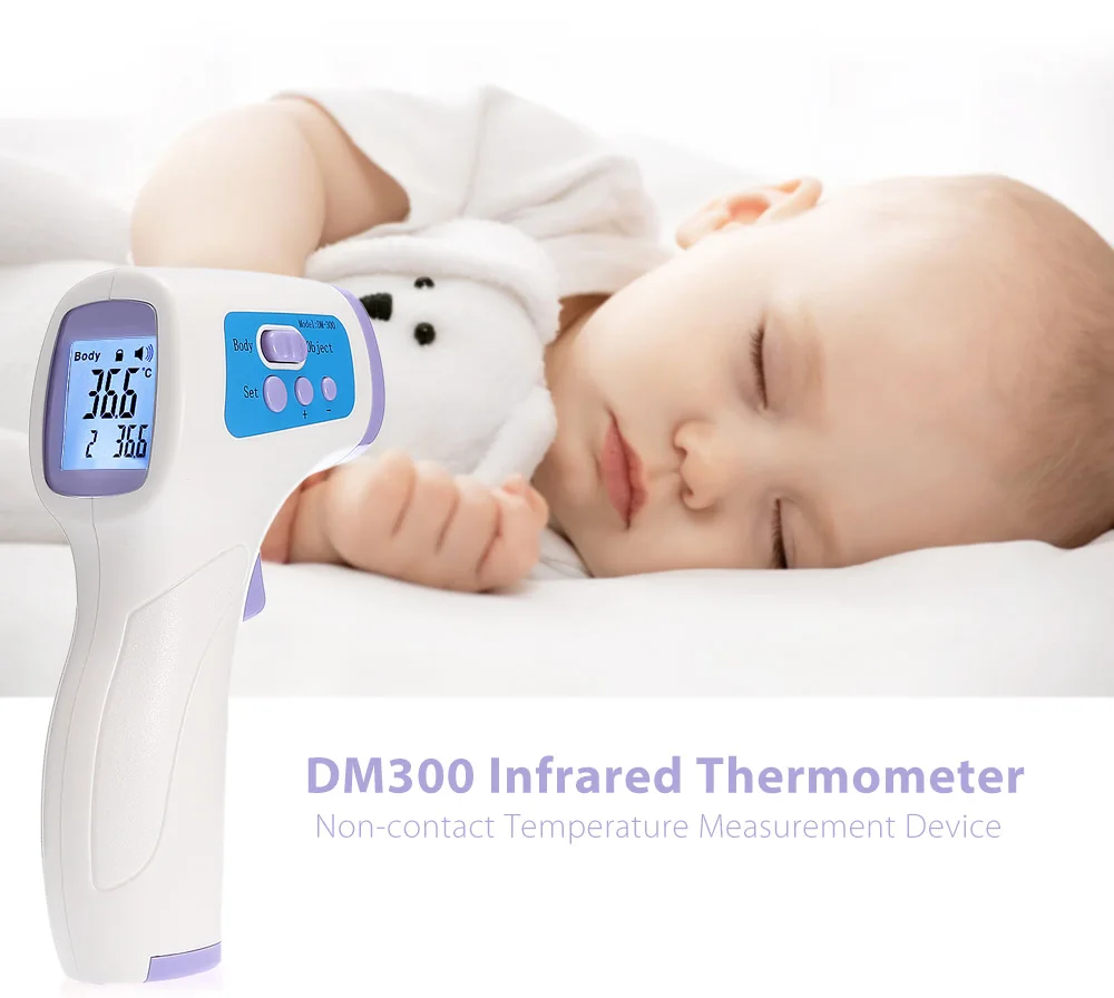 DM300 Infrared Thermometer Gun Non-contact Temperature Measurement Device