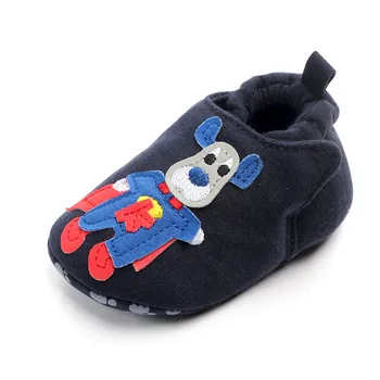

Baby walking shoes cotton sticker spring and autumn new 0-1 year old baby cartoon non-slip walking shoes breathable cotton baby