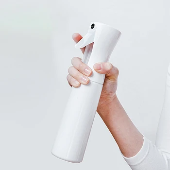 

300ml Portable Plastic Spray Bottle Transparent Makeup Moisture Atomizer Pot Fine Mist Sprayer Bottles Hair Hairdressing Tools