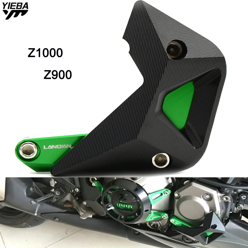 

Motorcycle Engine Stator Cover Engine Guard Protection Side Shield Protector For kawasaki Z900 Z1000 2010 2011 2012 2013-2017