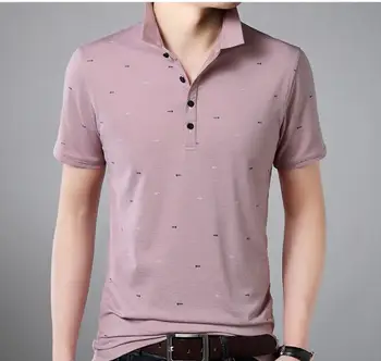 

2020 summer new popular design men cotton short sleeve T-shirt green pink yellow