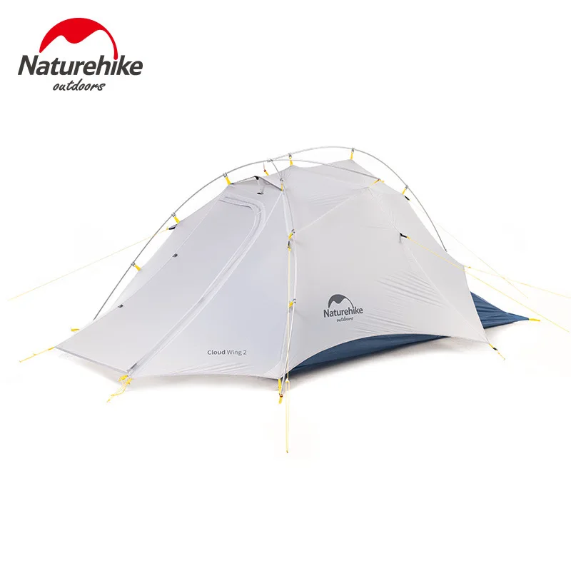 Палатка Naturehike CloudUp Wing туристическая Ультралегкая на 2 человек 15D 1 5 кг с бесплатным