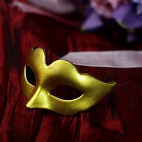 BJD кукла мини маска реквизит для 1/3 2" высокий BJD кукла SD17 SD DK DZ AOD DD кукла фотография - Цвет: golden