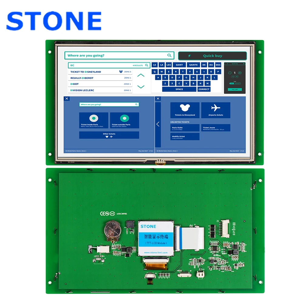 

15 inch open frame touch screen LCD monitor for industrial panel