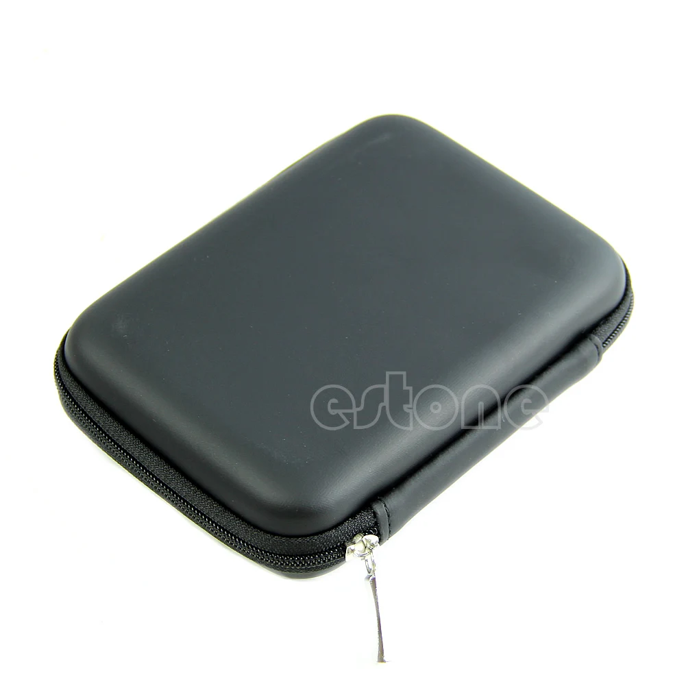 D7485-BK Для 2," USB внешний WD HDD жесткий диск защитный чехол для переноски 72XF - Цвет: D7485-BK