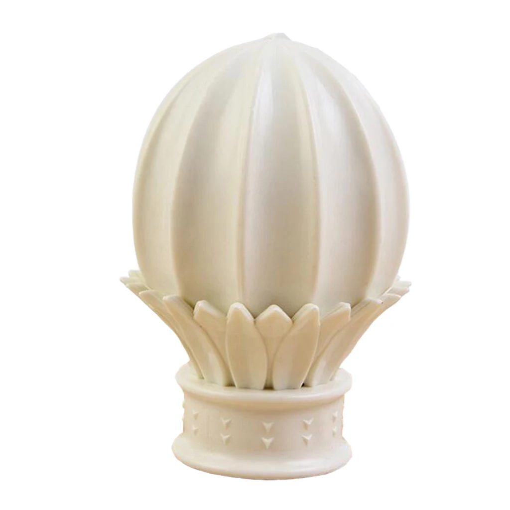 Style 3-Ivory White 4 шт., декоративные карнизы для занавесок, занавески для 28 мм, карнизы для занавесок, оконные занавески, аксессуары для финалов - Цвет: Style 3-Ivory White