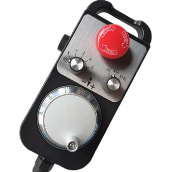 

New CNC Pulse Generator 6 Axis MPG Pendant Handwheel for FAGOR GSK Siemens MITSUBISHI FANUC System 5V Manual Pulse Generator