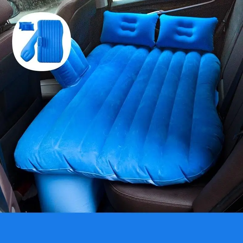 Надувное сиденье Acampamento Coche, автомобильные надувные аксессуары, аксессуары для кемпинга, Automovil Araba Aksesuar, надувная кровать Для Седана автомобиля - Название цвета: Фиолетовый