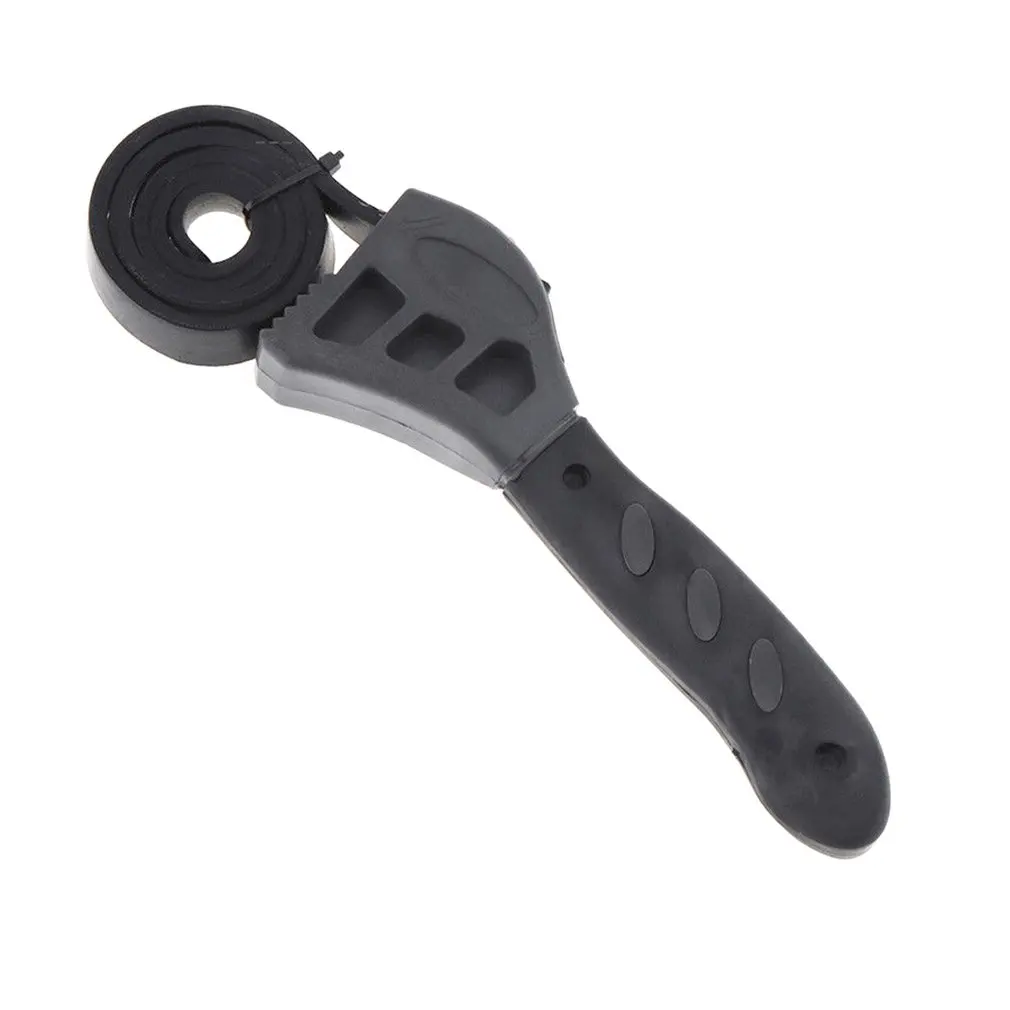 Universal Rubber Strap Wrench For Oil Filter Adjustable Spanner With 50cm Belt Multifunctional Car Repair Tool