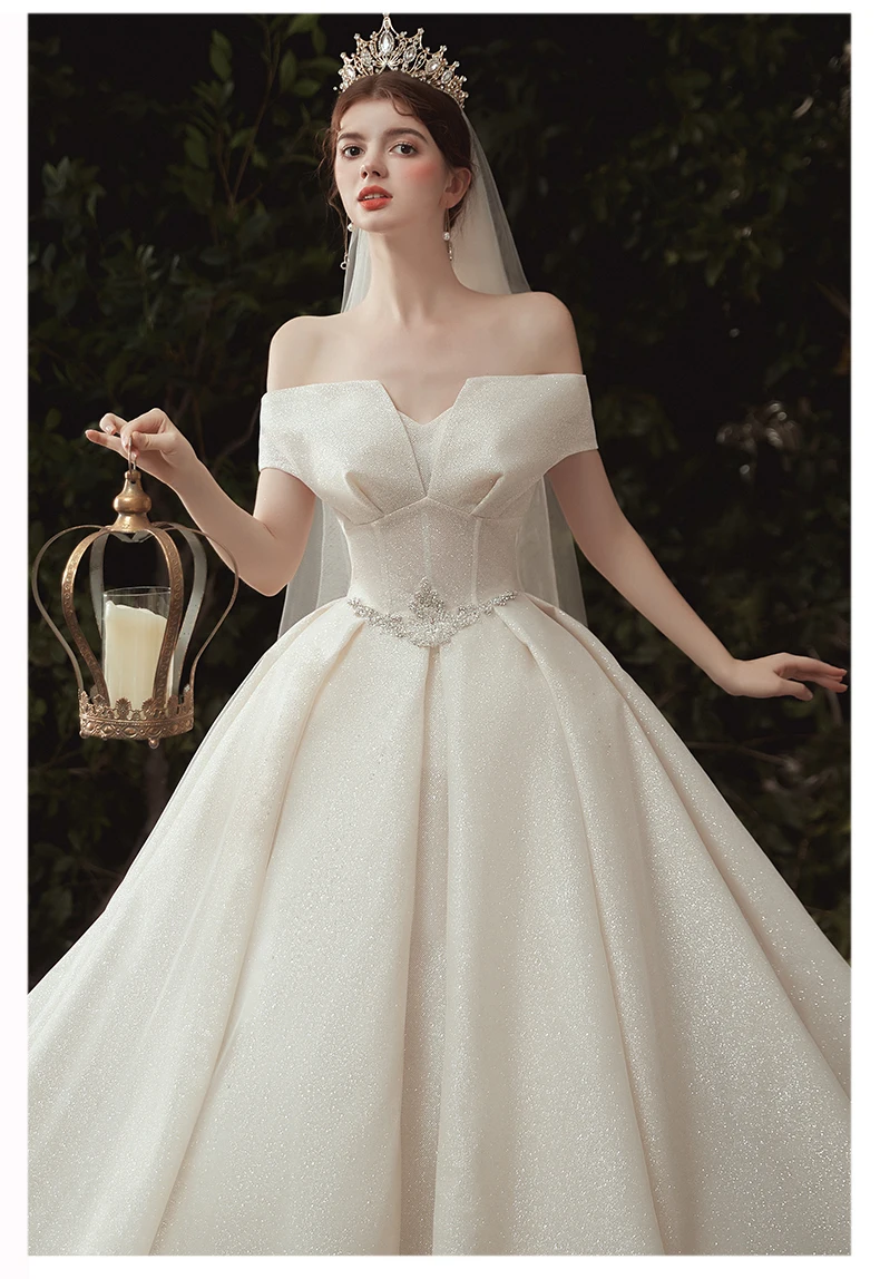 Свадебные платья для беременных vestido de noiva, Кристальные платья невесты, длинное свадебное платье trouwjurk robe de mariage