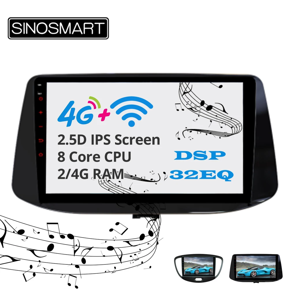 Flash Deal Sinosmart Android 8.1 2Din IPS/QLED 2.5D screen car gps radio navigation player for Hyundai I10 I30 2007-2019 0 Flash Deal Sinosmart Android 8.1 2Din IPS/QLED 2.5D screen car gps radio navigation player for Hyundai I10 I30 2007-2019 0