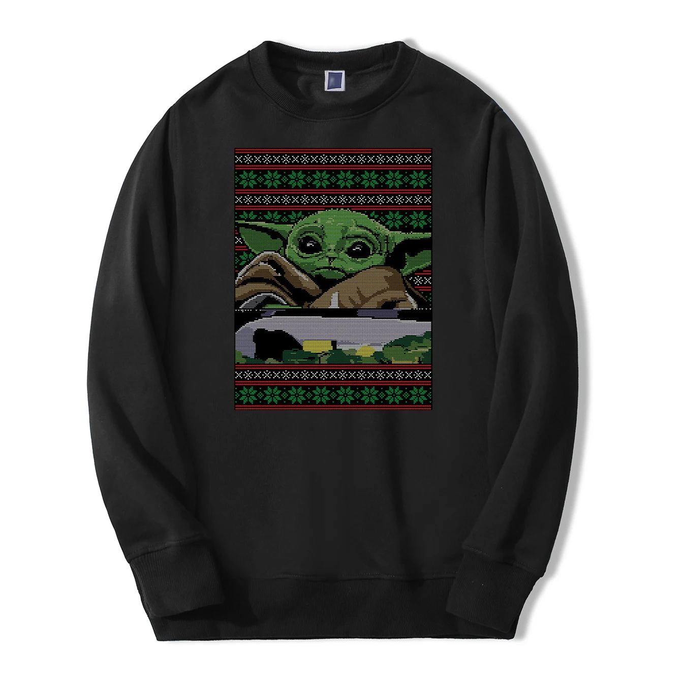 

TV Show Mandalorian Men Sweatshirt Hoodies Spring Autumn Casual Baby Yoda Star Wars Hoodie Loose Fit Hip Hop Fashoin Pullover