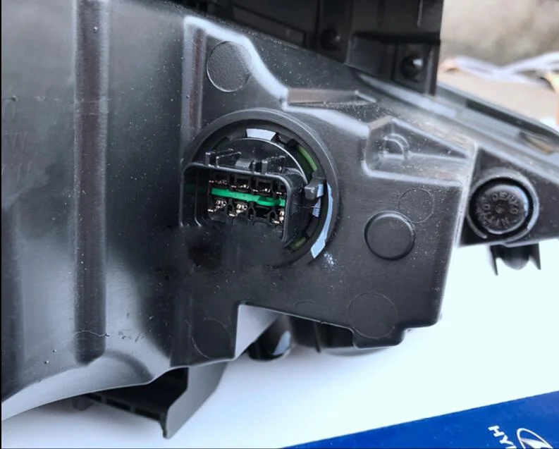 1 шт.~ 2020y автомобильный бупмер головной свет для hyundai La Festa фары автомобильные аксессуары светодиодный DRL Туман для hyundai La Festa фары