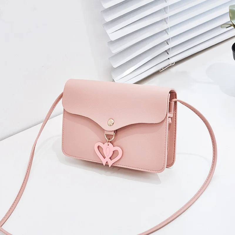 

Three Layer Package Cover Type Shoulder Phone Bag 2018 Autumn And Winter Korean-style Shoulder Change Packet