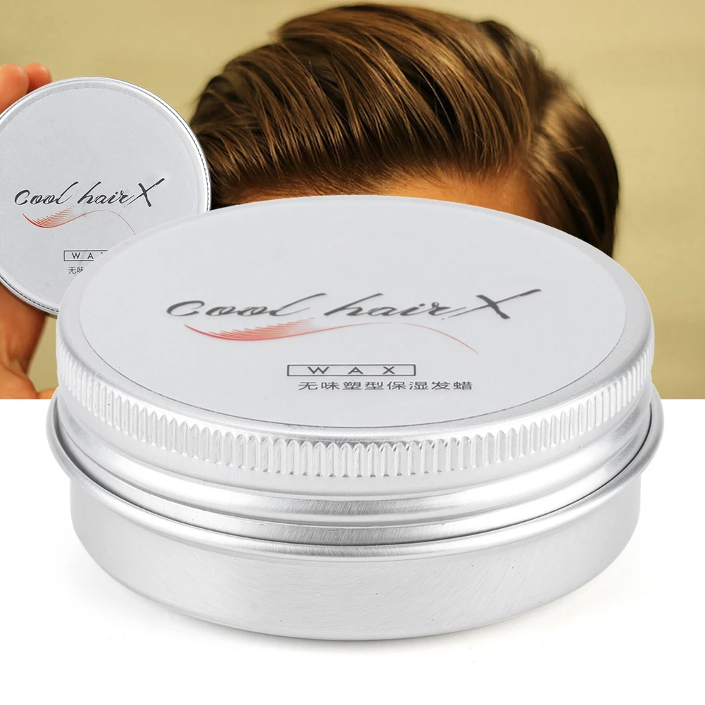 50g Natural Hair Wax Water Based Men Hair Styling Pomade Hair Strong