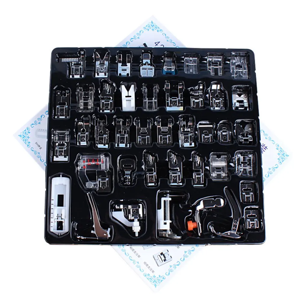 

2017 Household Sewing Machine Presser Foot Multi-Functional Sewing Accessories 42 Piece Presser Foot Suit Set Presser Foot Kit