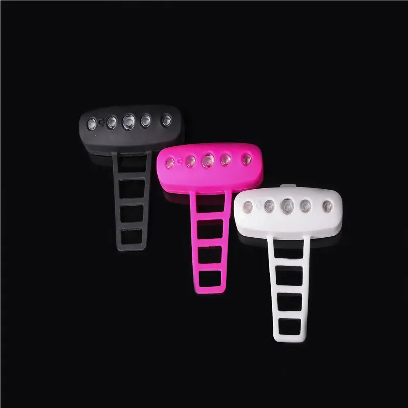 Clearance 2020 Bicycle Light Rechargeable Water Proof LED USB Tail Light Taillight Safety Warning Silicone Bicycle Rear Light 5