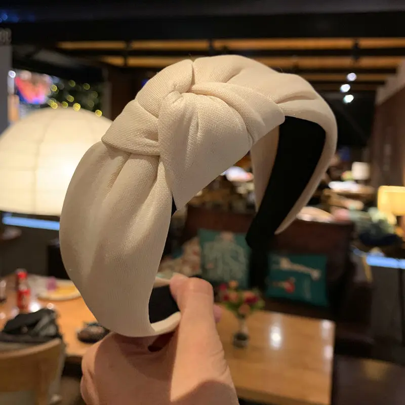 36 шт./лот DIY простой мульти Галстук Узел Полный 3D чистый цвет повязки на голову французский губка головных повязок инструмент для укладки аксессуар HA1691