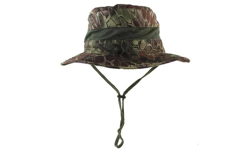 UPF50+ Summer Sun Hat for Mens Womens Waterproof Bucket Hat Breathable Mesh Boonie Hat Outdoor Foldable Quickdry UV Protection