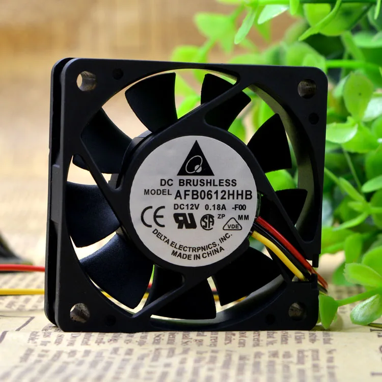 6 см 6 AFB0612HHB 6015 12V 0.18A защиты электродвигателя Вентилятор охлаждения