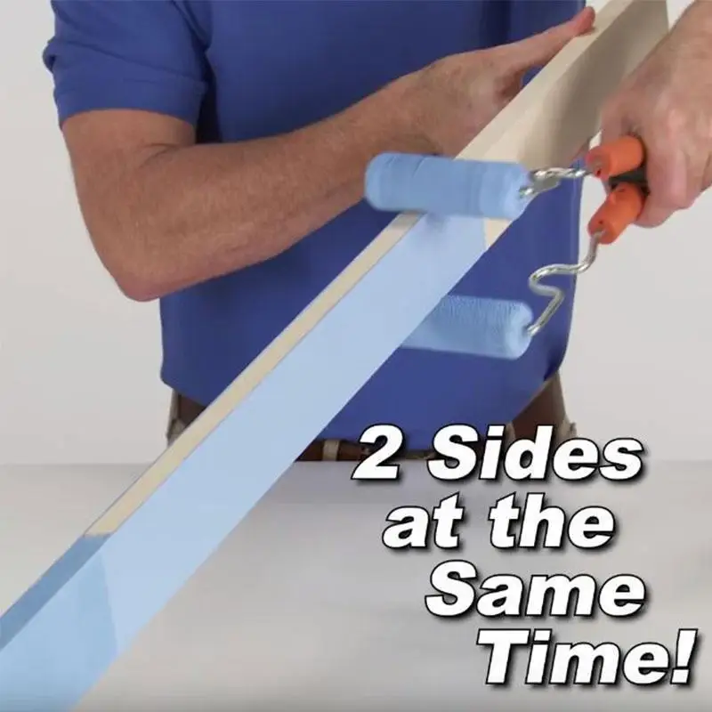 Glide Скорость Краски er двойной ролик Хо Применение держать настенная декоративная