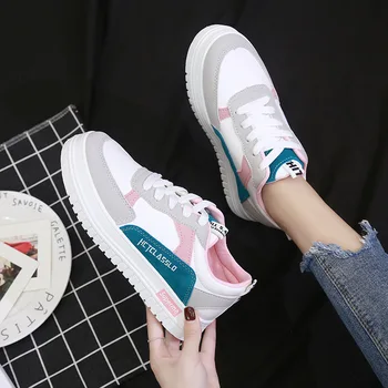 

2020 Jibaida Small White Shoes Woman Basics Student Run Street Shoes Time Casual Shoes Woman