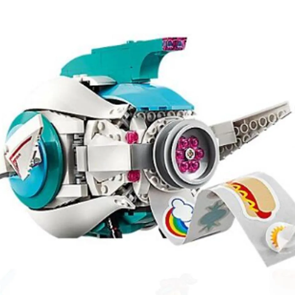 

45009 2019 Movies Series Sweet Mayhem's Systar Starship Building Blocks Bricks child DIY Compatible legoinglys Toys